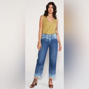97.  Ética Tyler Vintage Straight Crop Jeans